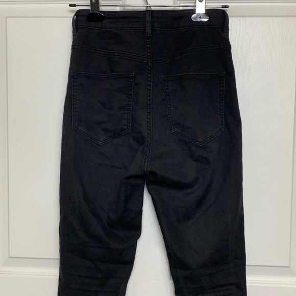 Black denim high waisted jeans - Picture 8 of 9